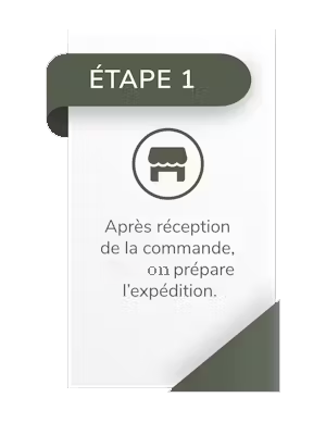 Etape 1 - Préparation d'une commande